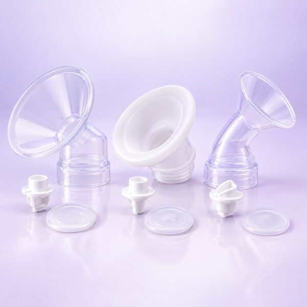 POUPY Kit tire-lait téterelle silicone 3D — gamme POUPY