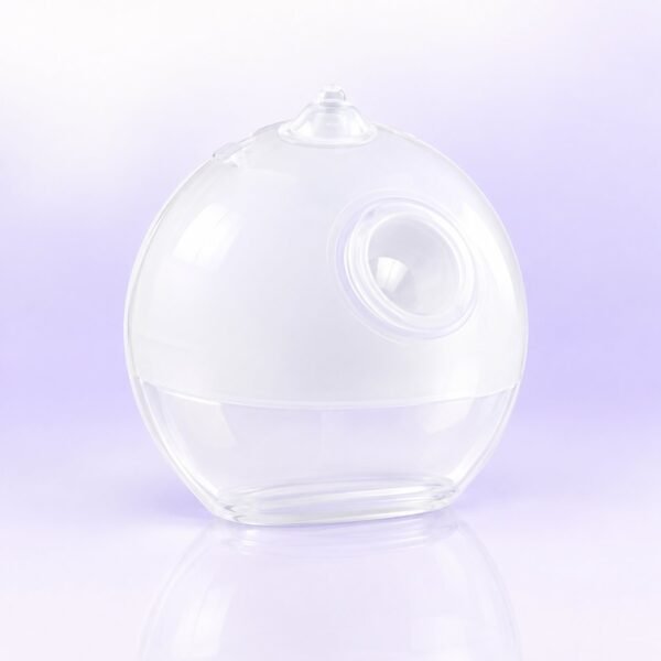 POUPY Recueil-lait portable 60 ml POUPY Recueil-lait portable 60 ml — packshot studio fond lavande