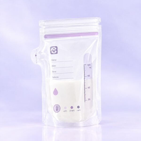 POUPY Sachets de conservation du lait 120 ml, indicateur de température POUPY Sachets de conservation du lait 120 ml, indicateur de température — gamme POUPY